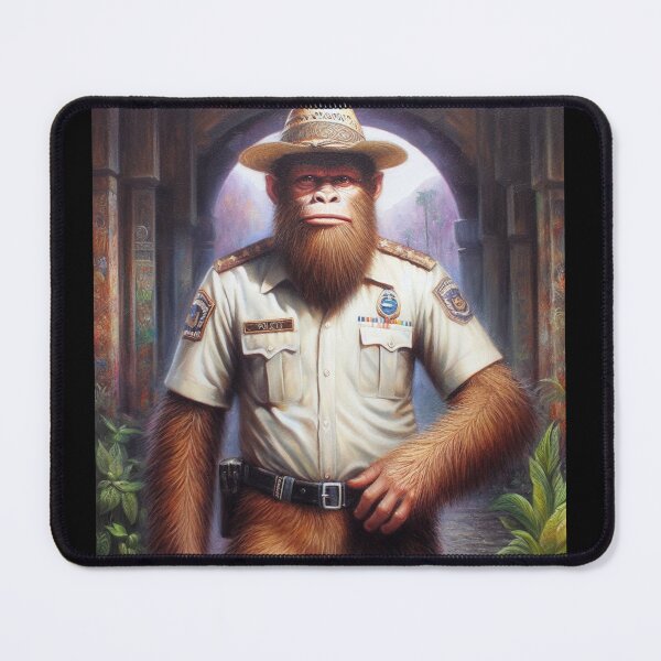 Item preview, Bigfoot Policeman designed and sold by CrankyOldDude.