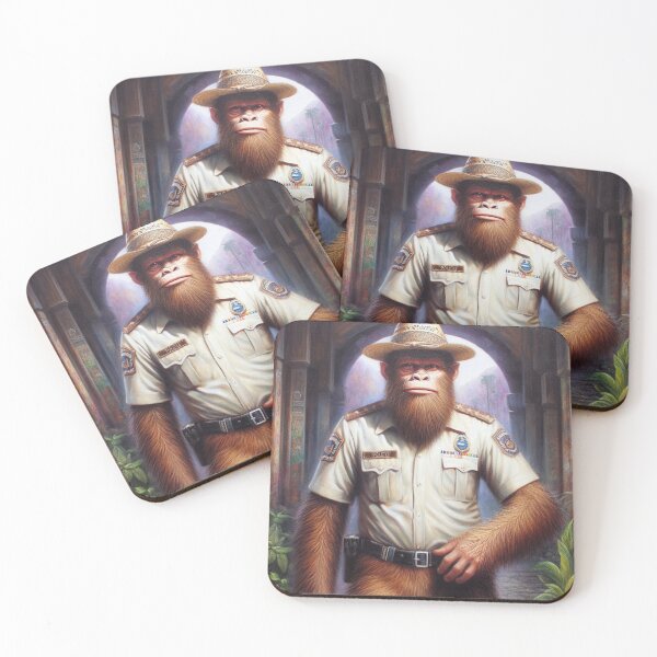 Item preview, Bigfoot Policeman designed and sold by CrankyOldDude.