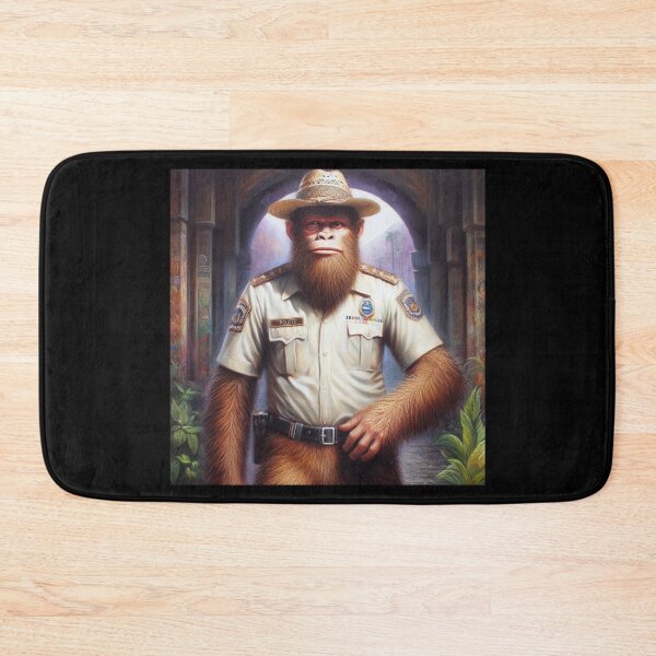Item preview, Bigfoot Policeman designed and sold by CrankyOldDude.