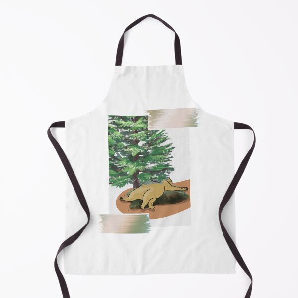 Item preview, Sleepy cat under christmas tree designed and sold by EfesStudio.