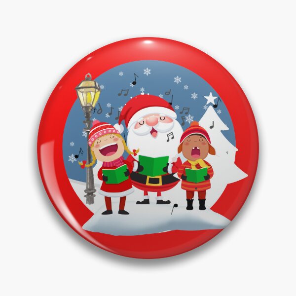 Item preview, Caroling with Santa designed and sold by AnulaArt.