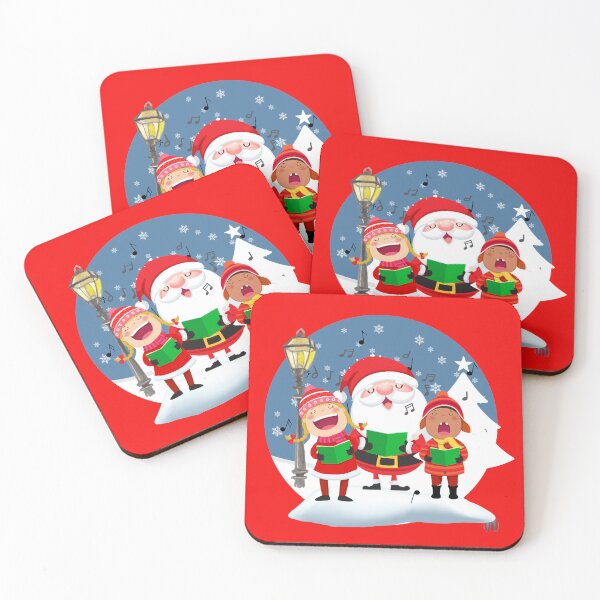 Item preview, Caroling with Santa designed and sold by AnulaArt.