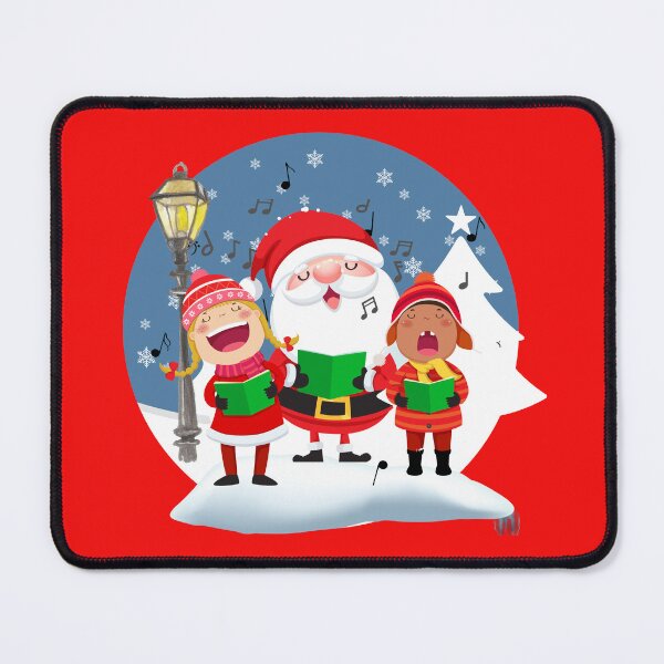 Item preview, Caroling with Santa designed and sold by AnulaArt.