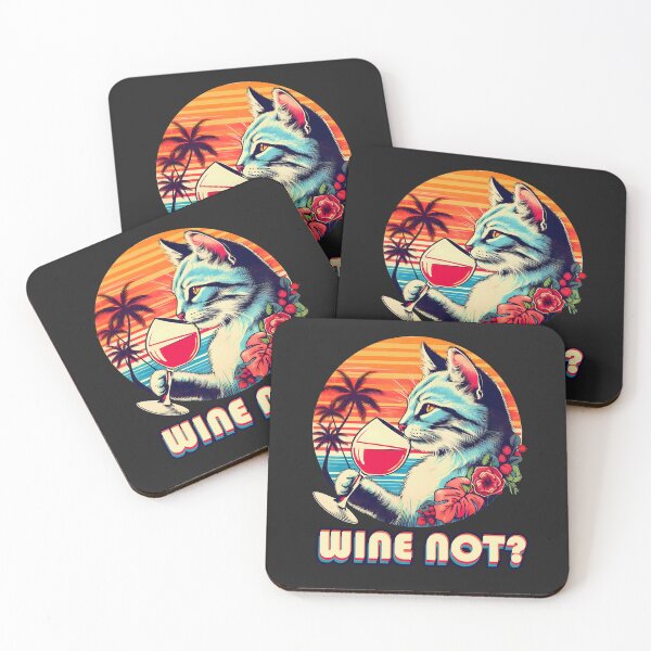 Item preview, Feline Fine Wine: A Cat's Toast to Life designed and sold by digibreezy.