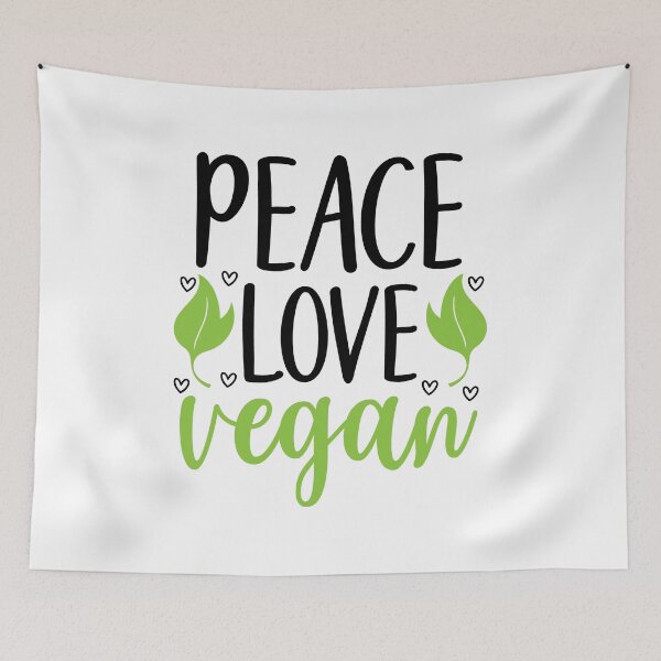 Artikelvorschau, vegan love entworfen und verkauft von millaundeddi.