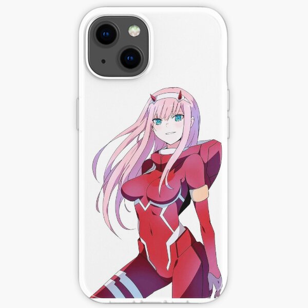 Liebling im Franxx Zero-Two Phonecase iPhone Flexible Hülle