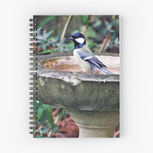 Item preview, Bluetit Goes For A Bath designed and sold by TAMalloyPhoto.
