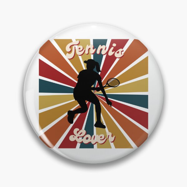 Item preview, Retro Tennis Lover - Vintage Sports Passion designed and sold by CodedCraftsShop.