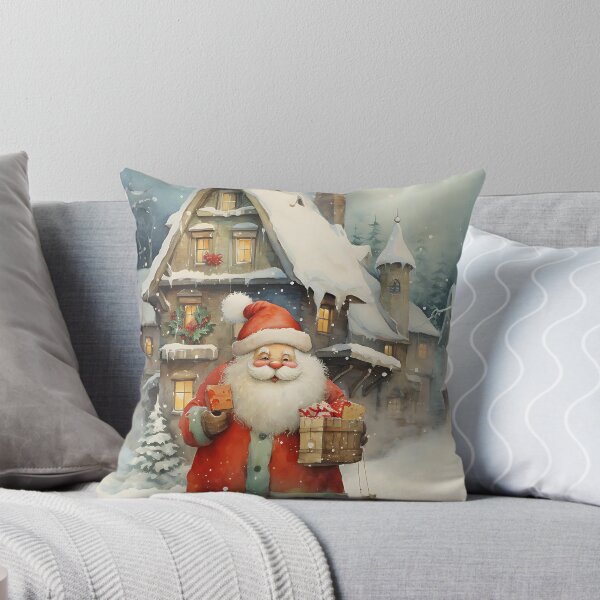 Item preview, Santa's Snowy Delivery. designed and sold by Jittiwat Chunchuawong.