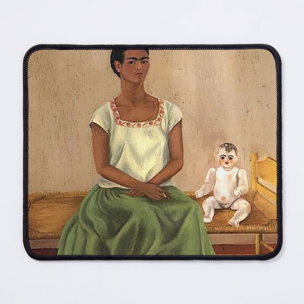 Item preview, frida kahlo famous paintings, frida kahlo artwork, frida kahlo autoportrait designed and sold by marti-oryo.