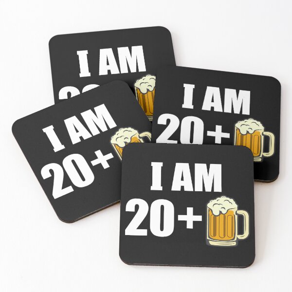 Item preview, I Am 20 plus 1 Beer Happy 21st Birthday Legal designed and sold by fomodesigns.