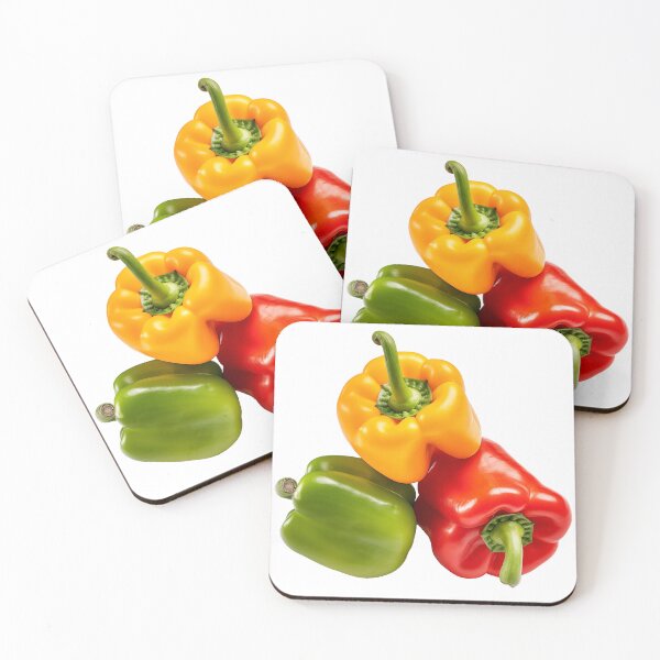 Item preview, Colorful Trio: Red, Green, and Yellow Peppers designed and sold by Visual-Elixir.