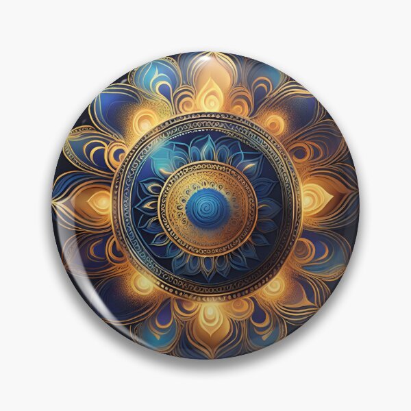 Item preview, Celestial Carnival Mandala Art designed and sold by SpiritualManda.