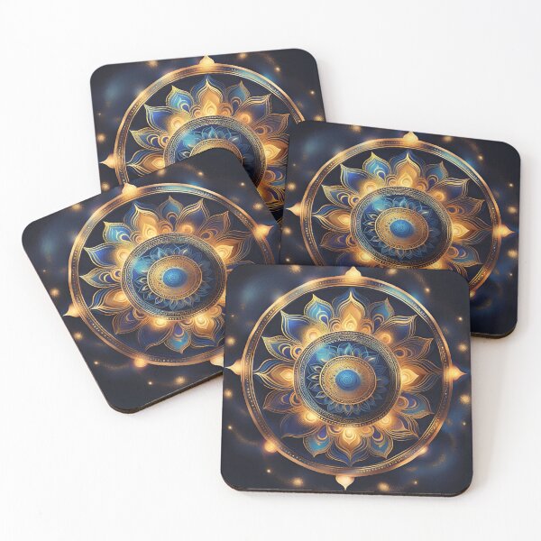 Item preview, Celestial Carnival Mandala Art designed and sold by SpiritualManda.