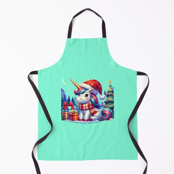 Item preview, Adorable Little Christmas Unicorn designed and sold by DigiDreamyArt.