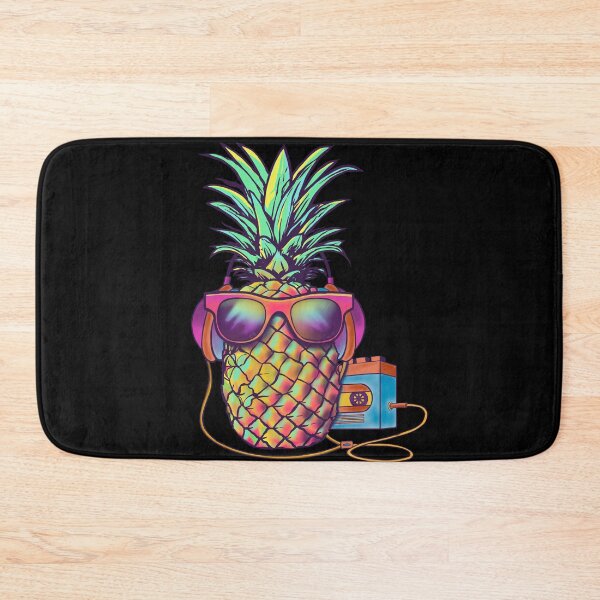 Item preview, 80s Pineapple listen music  designed and sold by drawlinershop.