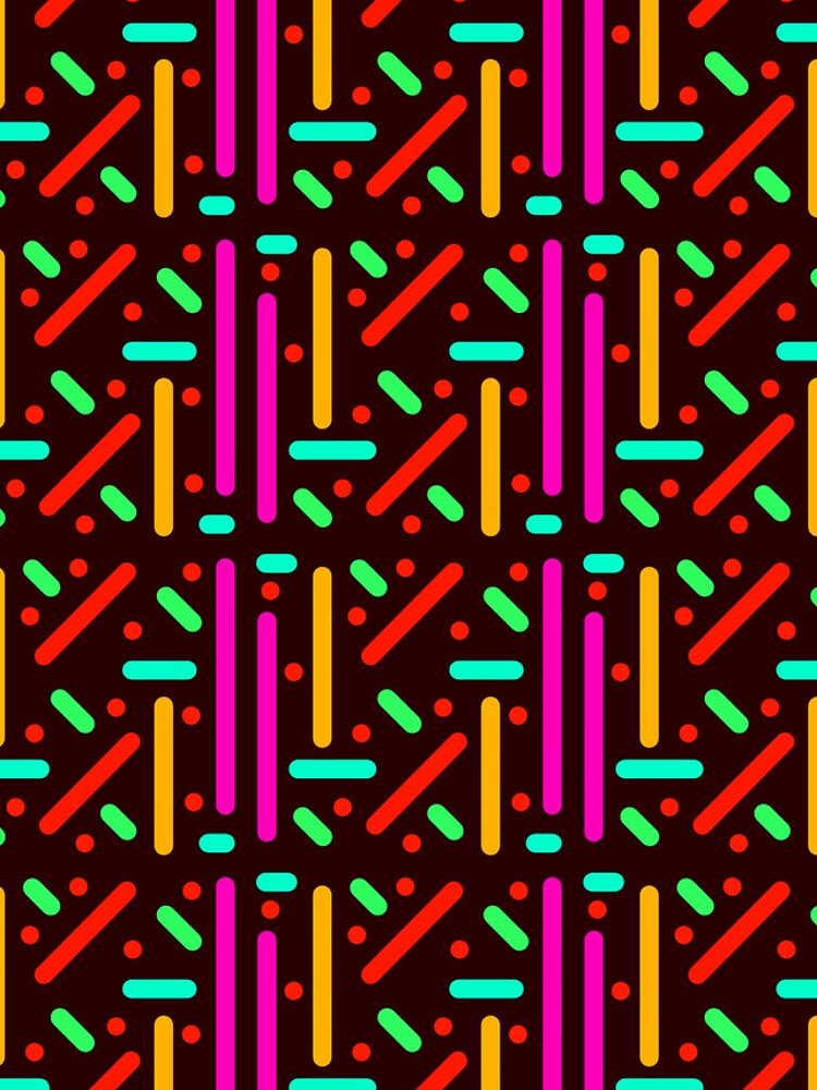 Thumbnail 4 of 4, iPhone Case, Colorful Shape pattern designed and sold by Nandot.