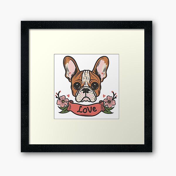 Item preview, french bulldog love designed and sold by jkrphoto.