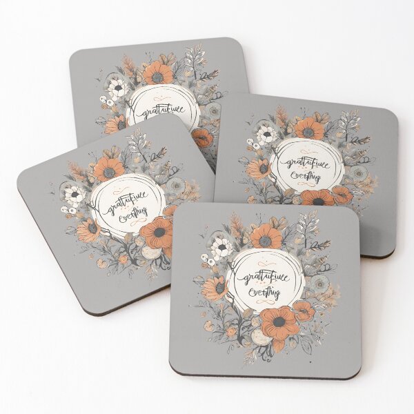 Item preview, Gratitude Changes Everything designed and sold by JustCrafted.