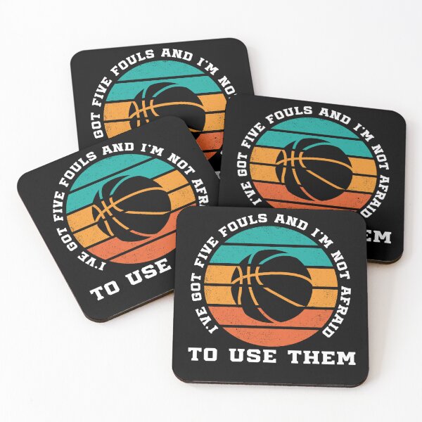 Item preview, I've Got Five Fouls And I'm Not Afraid To Use Them designed and sold by Zikozaki.