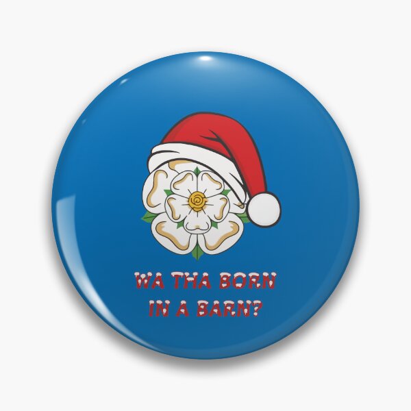 Item preview, Yorkshire Christmas Wa Tha Born In A Barn? designed and sold by taiche.