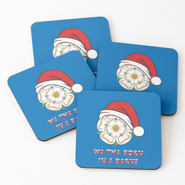 Item preview, Yorkshire Christmas Wa Tha Born In A Barn? designed and sold by taiche.