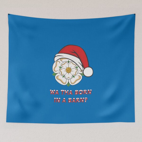 Item preview, Yorkshire Christmas Wa Tha Born In A Barn? designed and sold by taiche.