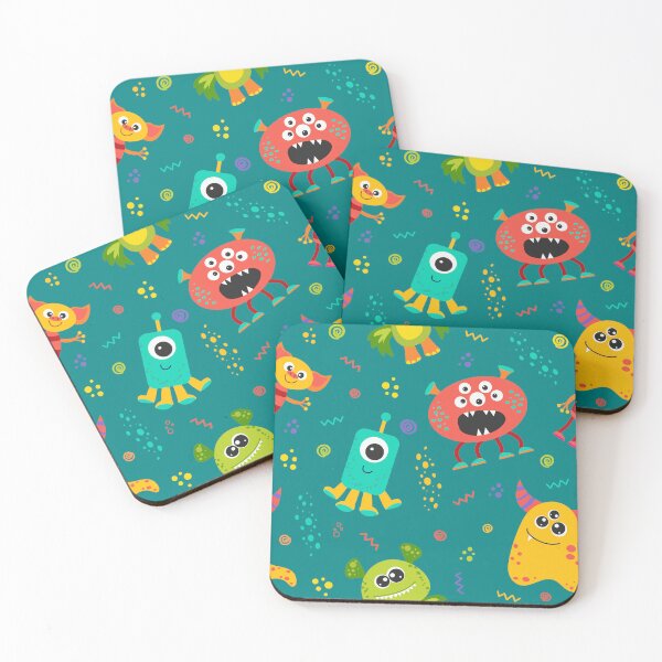 Item preview, Intergalactic Playmates: Aliens & Monsters Pattern designed and sold by RuyaFab.