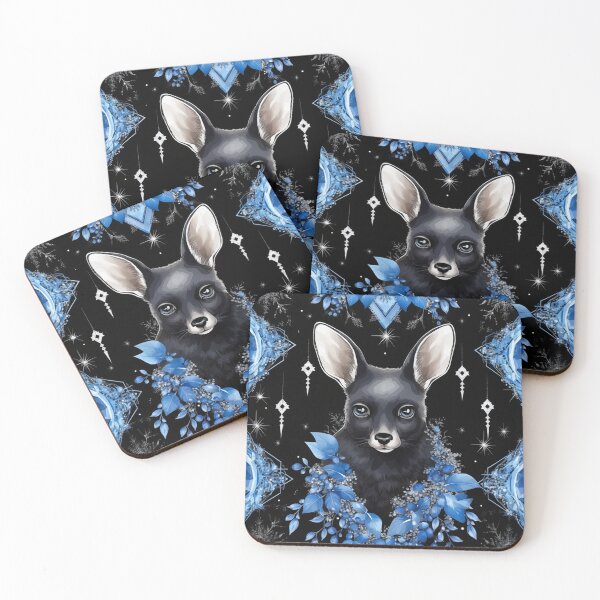 Item preview, Jewelled Kangaroo Pattern designed and sold by Nocturne  Paws.