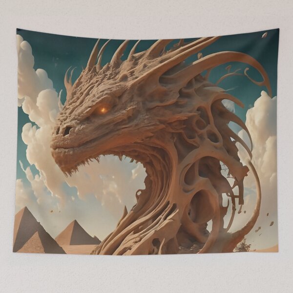 Item preview, Sand Storm Dragon  designed and sold by MalakShams.