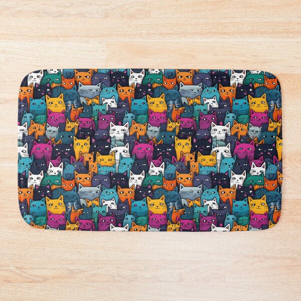Item preview, Kitty Joke A Gathering of Cats designed and sold by HisoTorDesign.