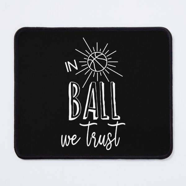 Item preview, In Ball we trust | Religious basketball quote designed and sold by Slam-Dunkan.