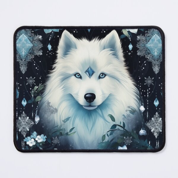 Item preview, Arctic Samoyed designed and sold by Nocturne Paws.