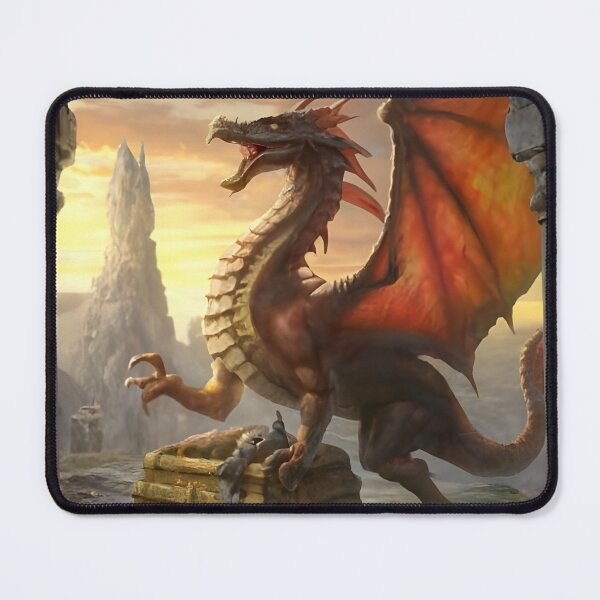 Item preview, Dragon protecting Gold designed and sold by MalakShams.