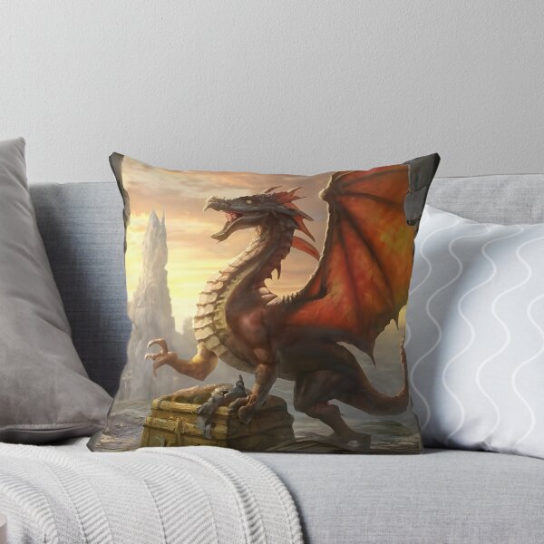 Item preview, Dragon protecting Gold  designed and sold by MalakShams.