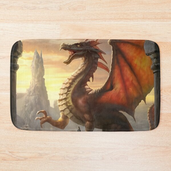 Item preview, Dragon protecting Gold  designed and sold by MalakShams.