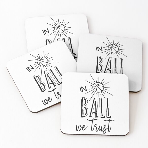 Item preview, In Ball we trust | Basketball religious quote designed and sold by Slam-Dunkan.