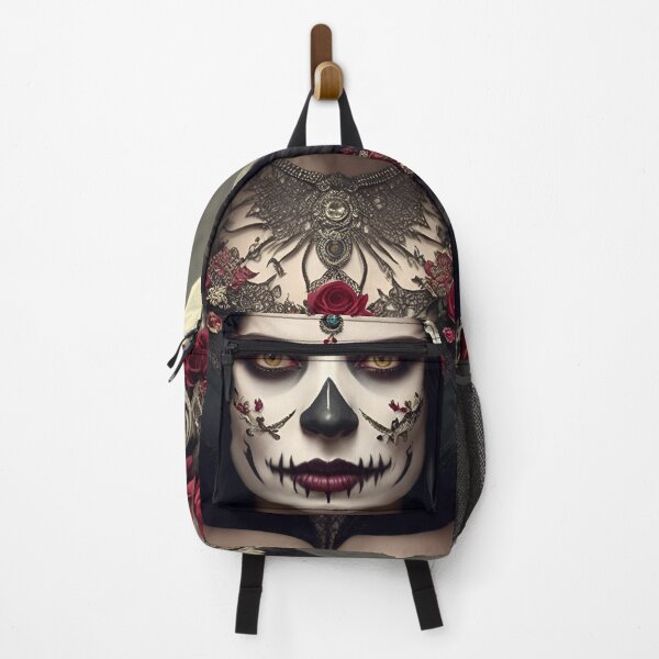 Item preview, Elegant gorgeous La Calavera Catrina, Lady of the afterlife, the Elegant Skull designed and sold by Fantasymachine.