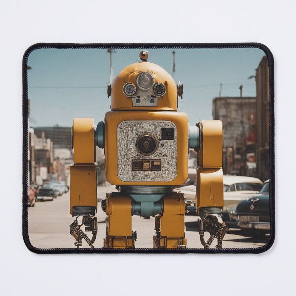 Item preview, Yellow robot visiting cuba designed and sold by ADP76.
