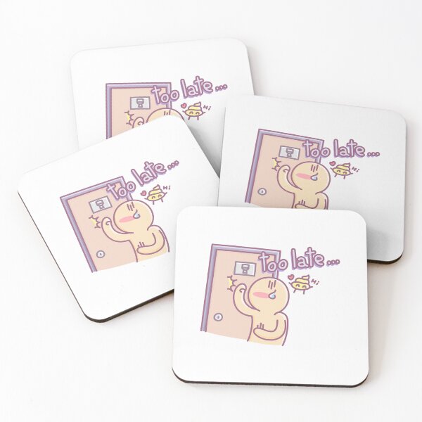 Item preview, Toilet warning (too late) designed and sold by Easyhanddrawn.