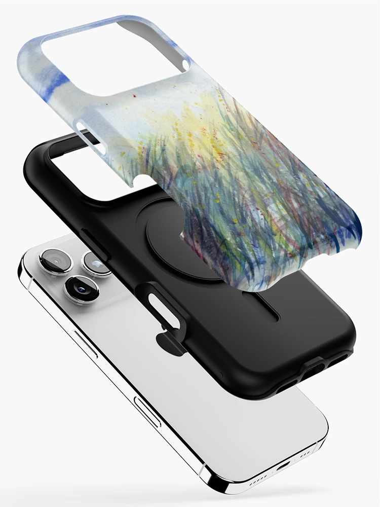 Thumbnail 2 of 4, iPhone Case, Sunset Reeds - Watercolour designed and sold by Paul Gilbert.