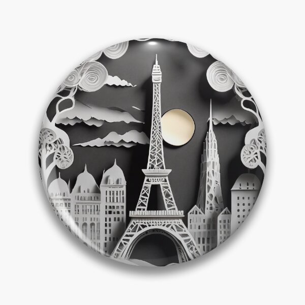 Item preview, Paper cut Paris white version designed and sold by Captain  Szybki.