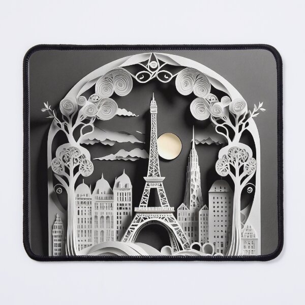 Item preview, Paper cut Paris white version designed and sold by Captain  Szybki.