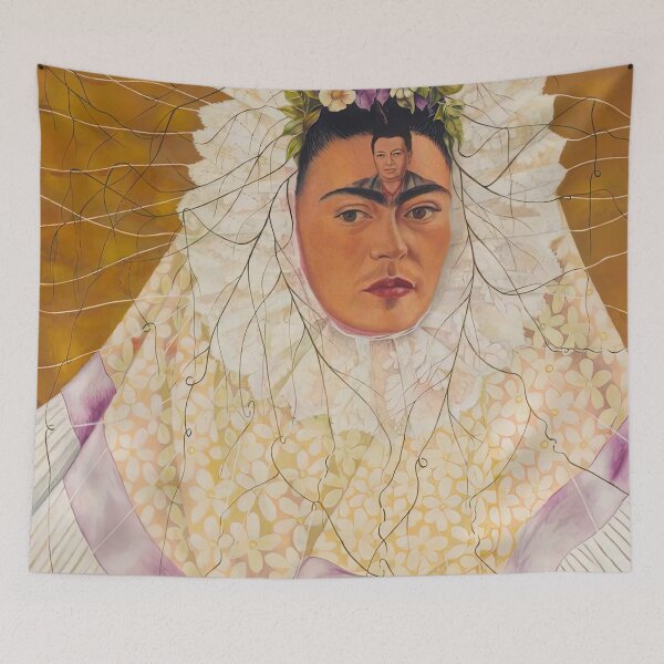 Artikelvorschau, Berühmte Gemälde von Frida Kahlo, Kunstwerke von Frida Kahlo, Autoporträt von Frida Kahlo entworfen und verkauft von marti-oryo.