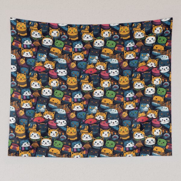 Item preview, Kitty Joke The Cat's Zen Garden designed and sold by HisoTorDesign.
