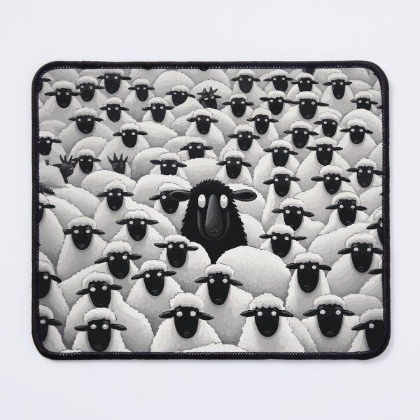 Item preview, Black sheep attitude designed and sold by Divelog.