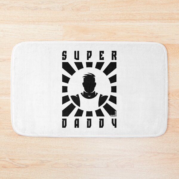 Item preview, Super Daddy (Dad / Papa / Father’s Day / Rays / Black) designed and sold by MrFaulbaum.
