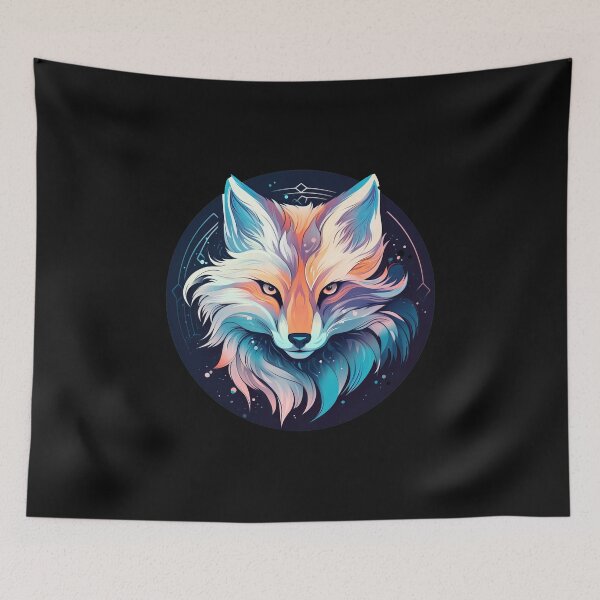 Item preview, Abstract Fox Whimsy - Artistic Interpretation designed and sold by janedewaard.