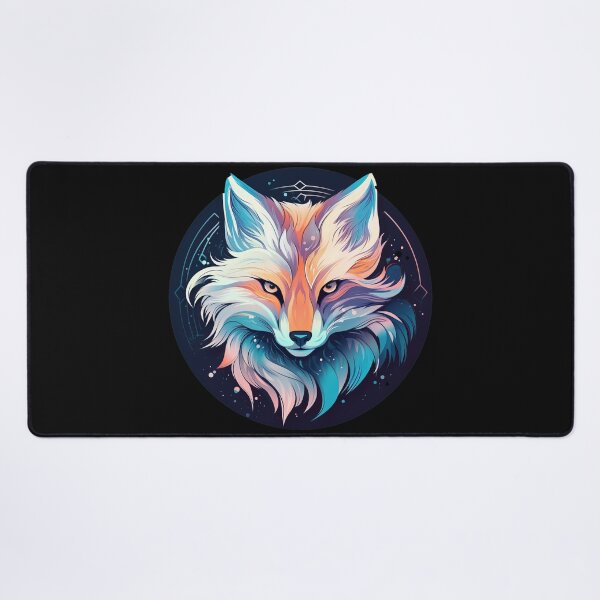 Artikelvorschau, Abstract Fox Whimsy – Künstlerische Interpretation entworfen und verkauft von janedewaard.