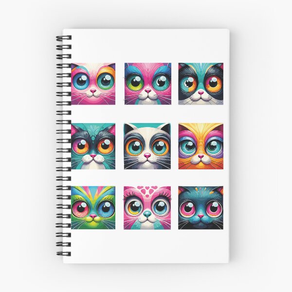 Item preview, Caras de gato variadas designed and sold by bihtti.